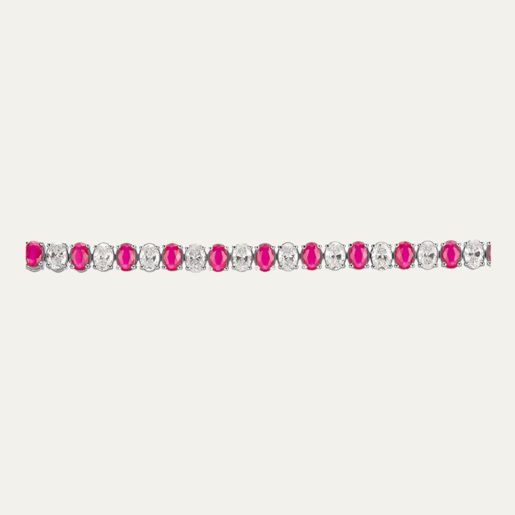 lab grown diamonds aukera luminescent diamond bracelet