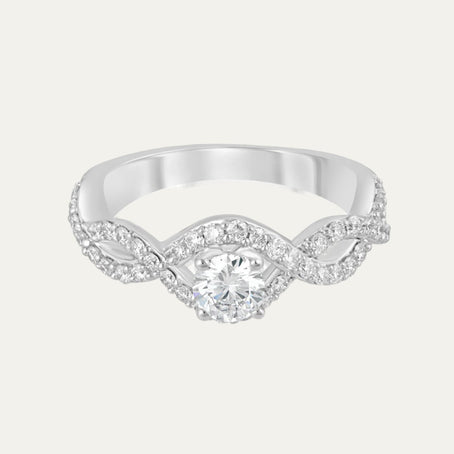 lab grown diamond lab grown diamonds aukera eclectic elegance ring