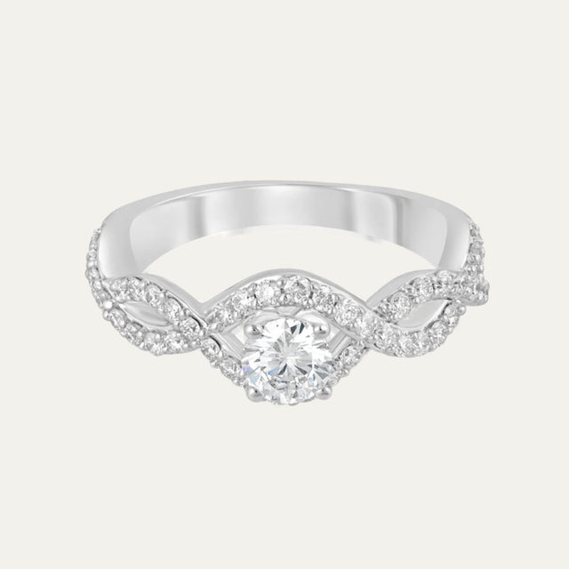 lab grown diamond lab grown diamonds aukera eclectic elegance ring