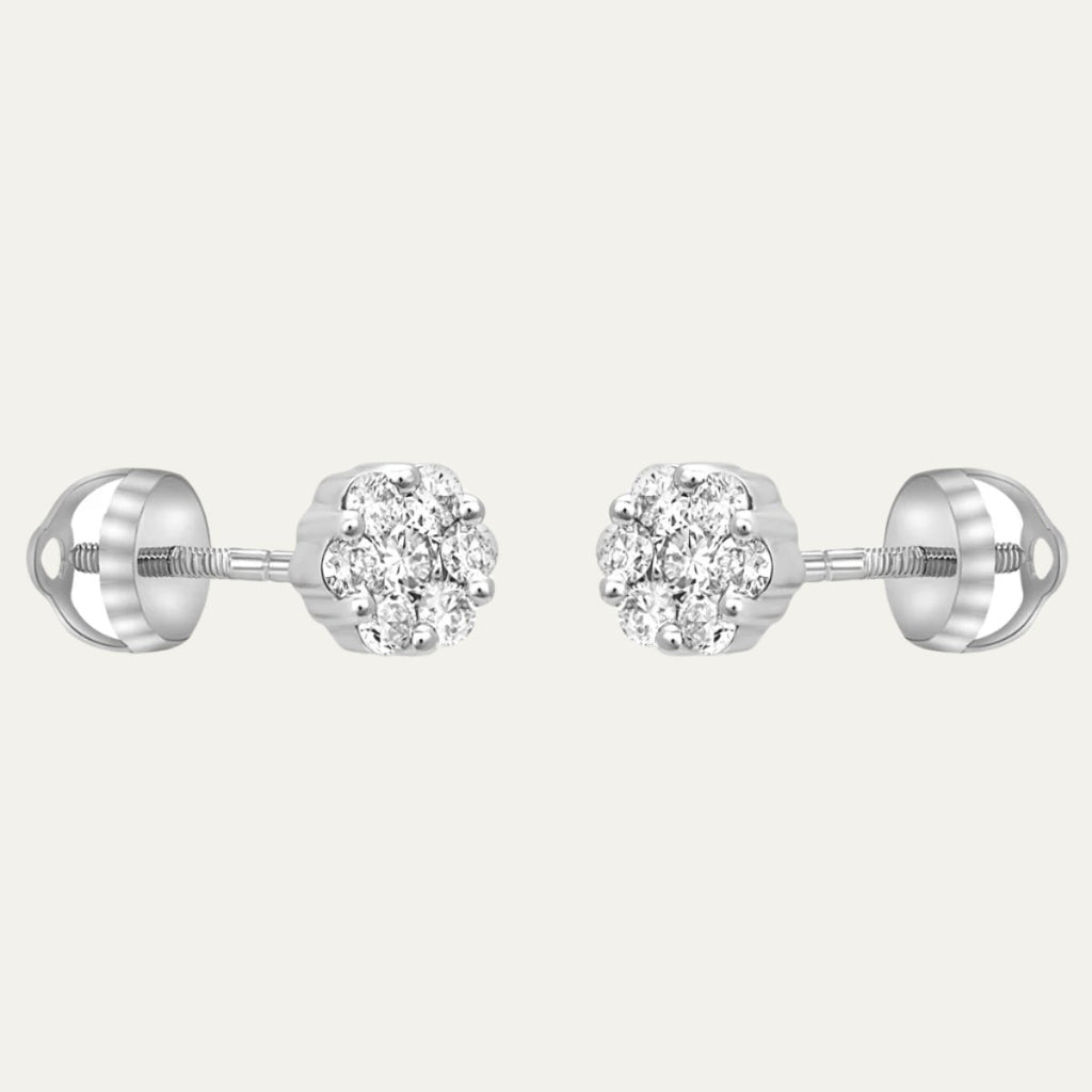 buy women lab grown diamonds aukera enchanted blossom studs