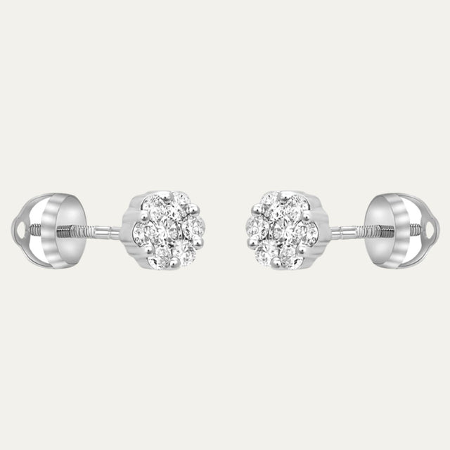 buy women lab grown diamonds aukera enchanted blossom studs