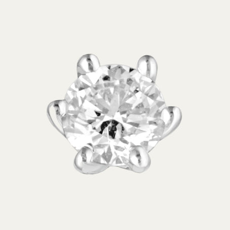 Aukera Luminous Blossom Solitaire Nosepin