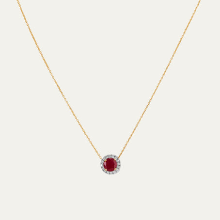 buy women lab grown diamonds aukera celestial ruby star diamond pendant