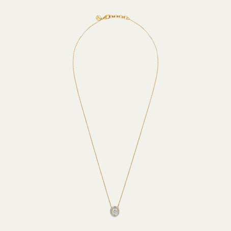 buy women lab grown diamonds aukera rose gold stellar pendant
