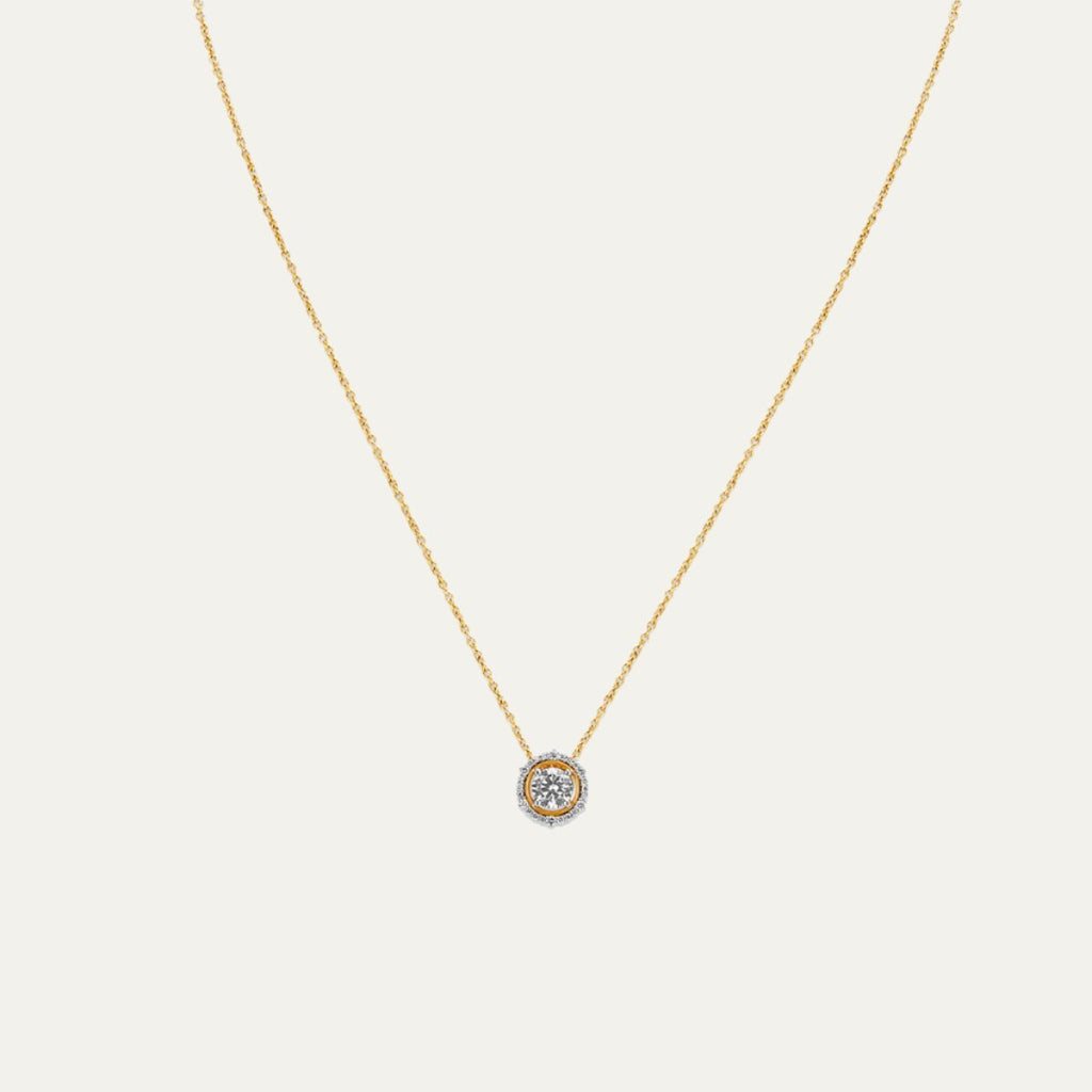 buy women lab grown diamonds aukera sunflower radiance necklace