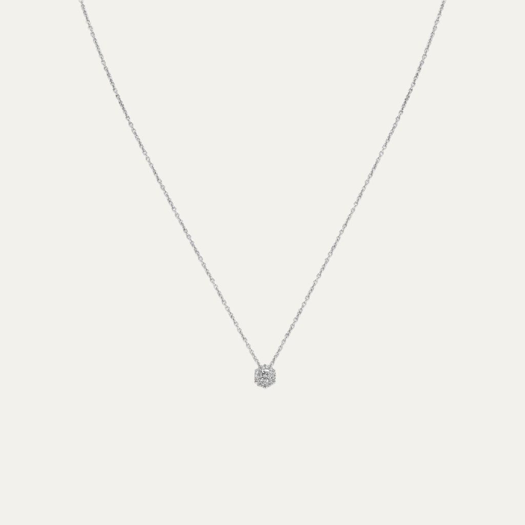 lab grown diamond radiance pendant