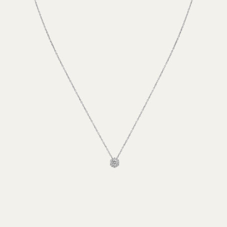 lab grown diamond radiance pendant