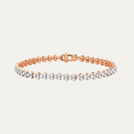 Aukera Lab Grown Diamonds-Ros‚ Harmony Eternity Bracelet