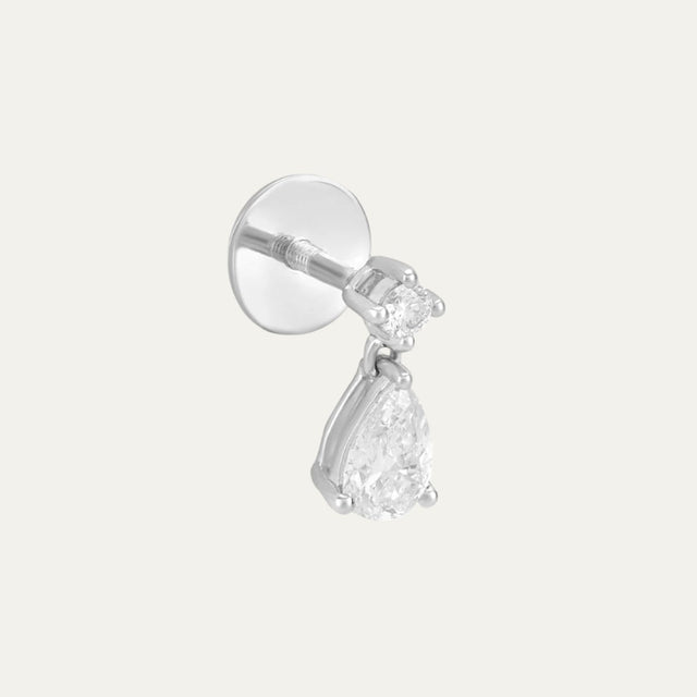 lab grown diamonds aukera dreams cascade drop earrings