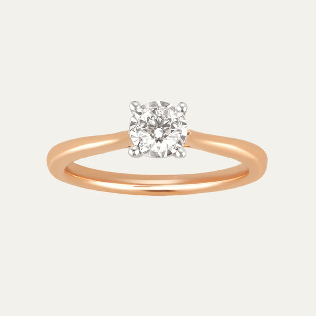 diamond jewellery blush mirage solitaire ring