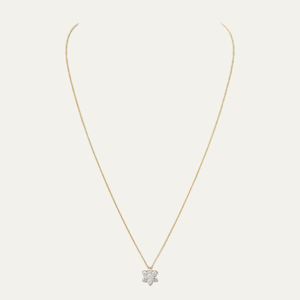 buy women lab grown diamonds aukera celestial harmony nakshatra pendant chain
