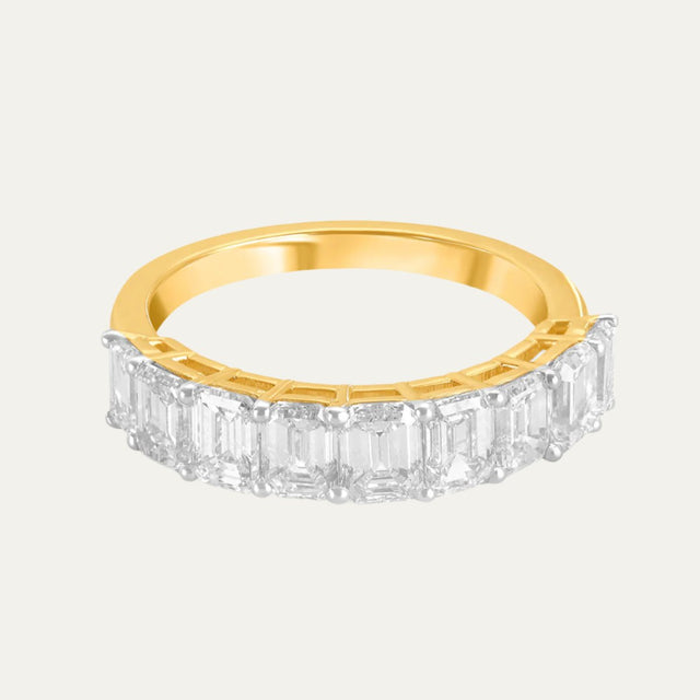 diamond jewellery radiant continuum band