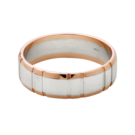 Aukera - Monarch Dual-Tone Men's Band