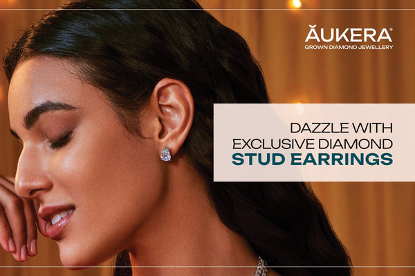 Explore Aukera's Stunning Collection of White Gold, Rose Gold, and Yellow Gold Diamond Earrings