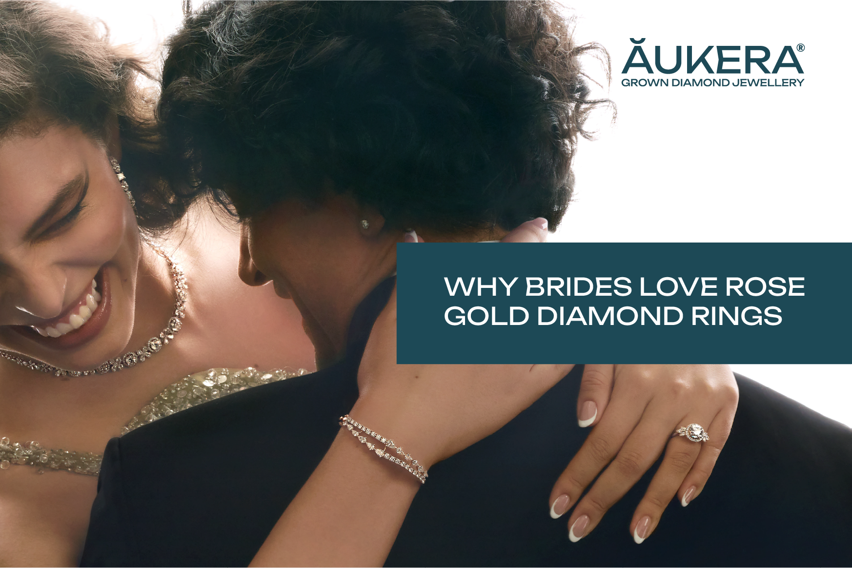 Rose Gold Diamond Wedding Rings 