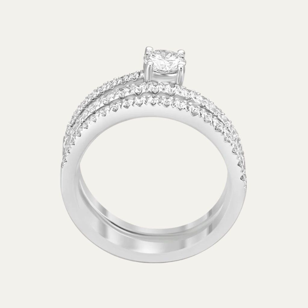 diamond jewellery art deco allure band