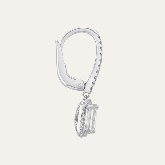 lab grown diamonds aukera enchanting eternity diamond hoops