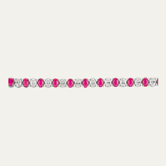 lab grown diamonds aukera luminescent diamond bracelet
