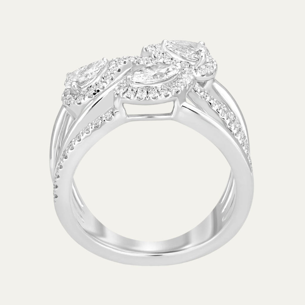 diamond jewellery dazzling diva ring