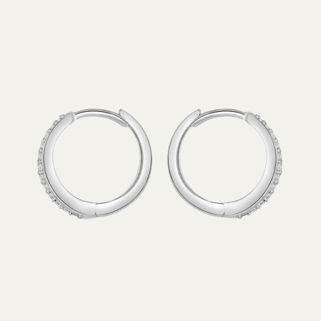 lab grown diamonds aukera hoop huggies