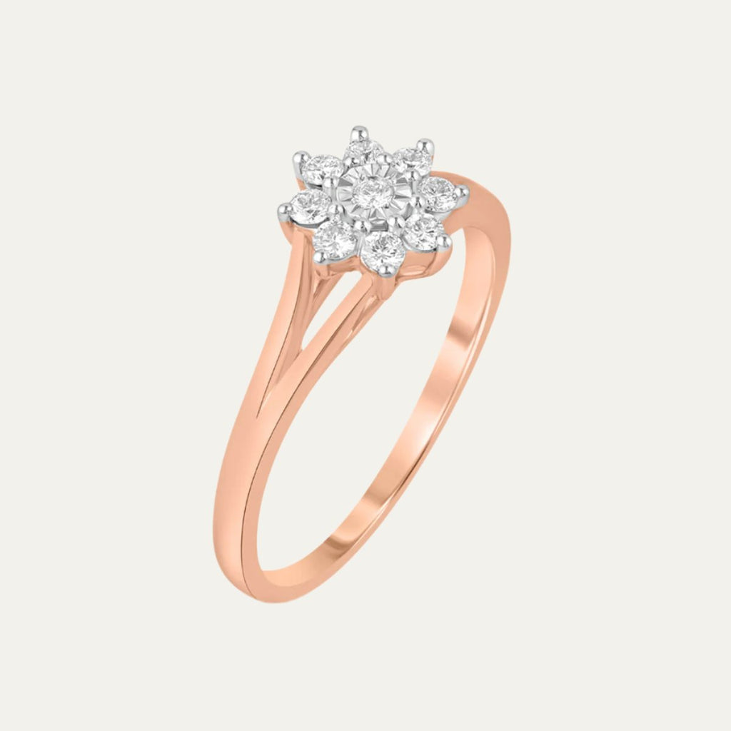 lab grown diamond eternal blossom diamond ring