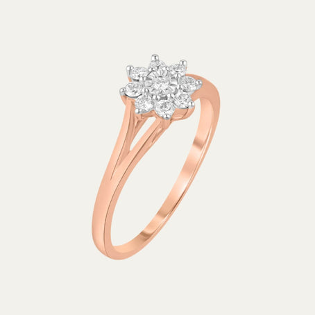 lab grown diamond eternal blossom diamond ring