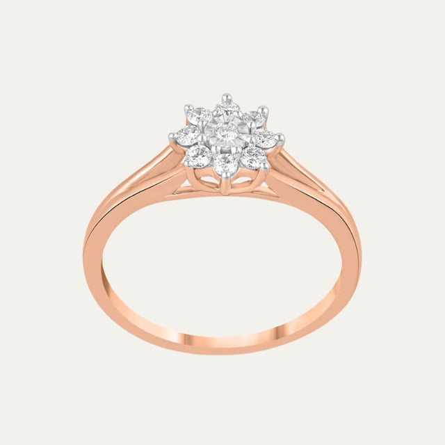 diamond jewellery eternal blossom diamond ring
