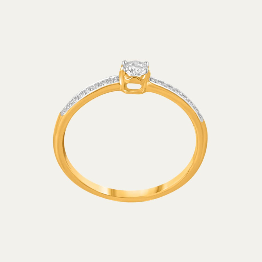 diamond jewellery glimmering orchid ring