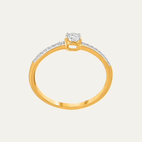 diamond jewellery glimmering orchid ring