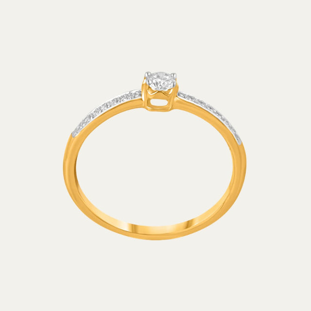 diamond jewellery glimmering orchid ring