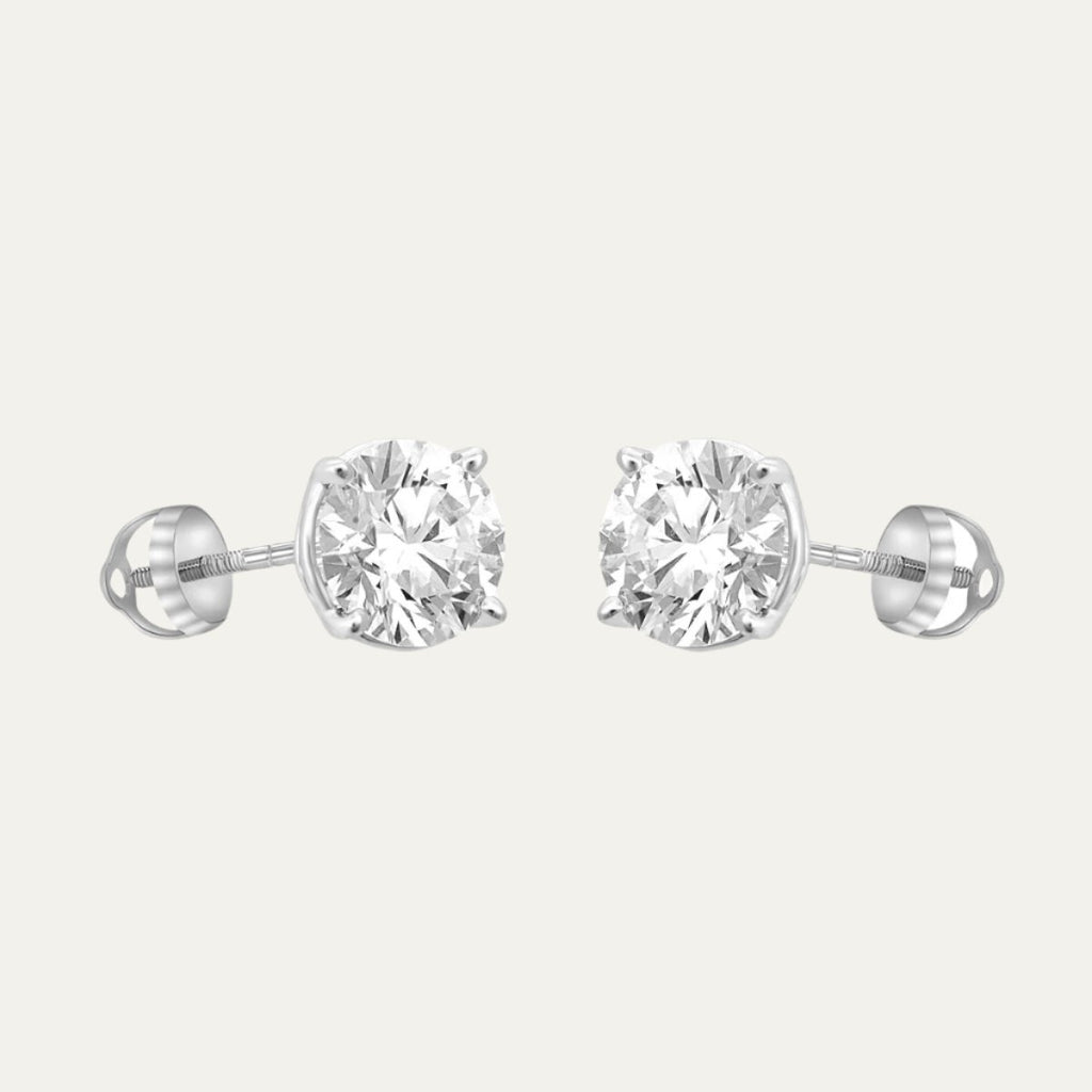 lab grown diamonds aukera grace diamond studs
