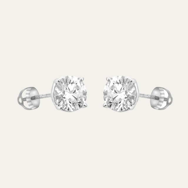lab grown diamonds aukera grace diamond studs