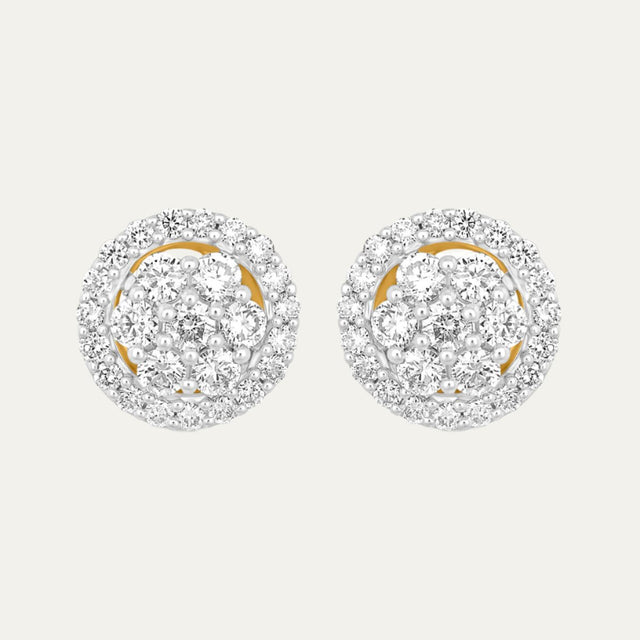Aukera-Halo Nakshatra Studs