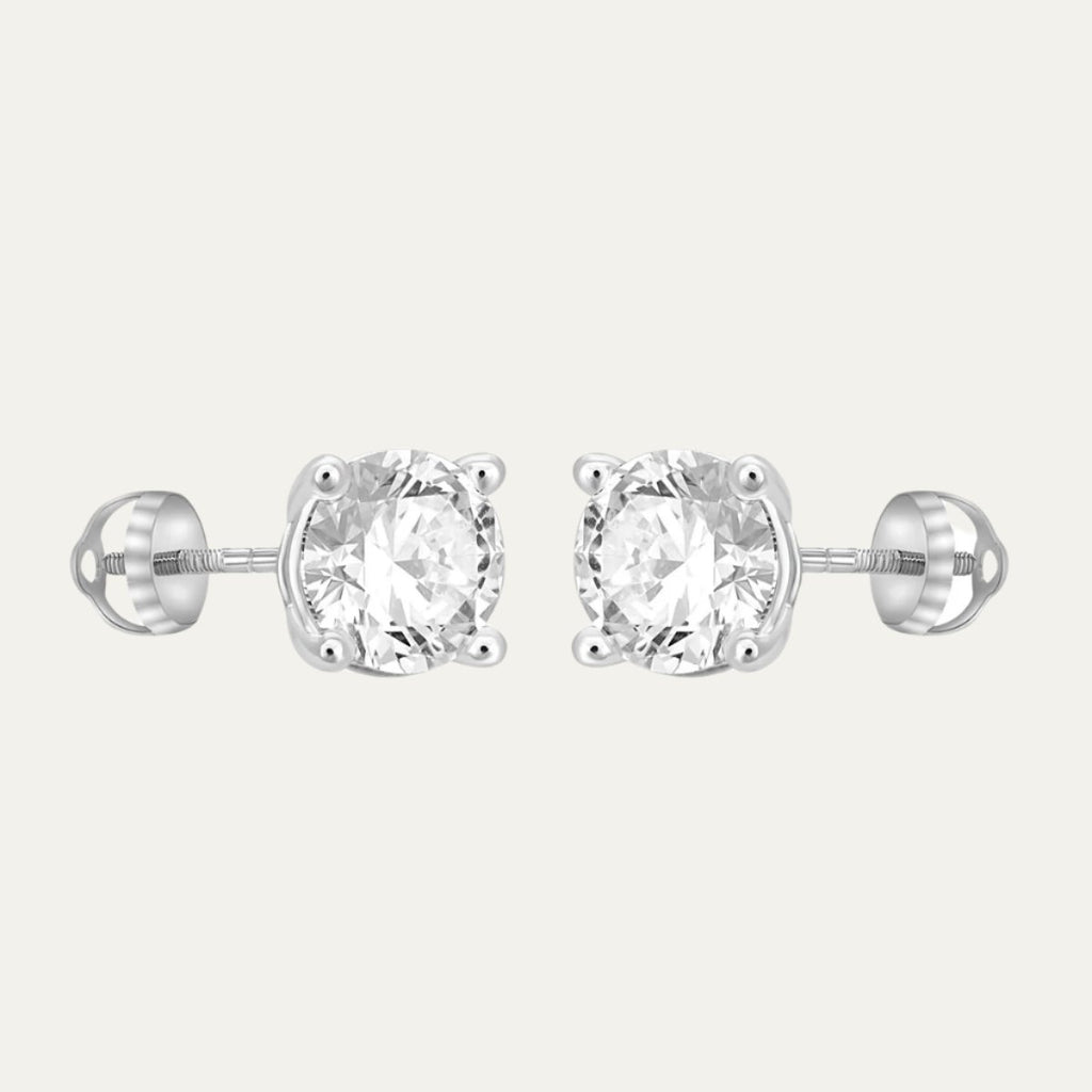 lab grown diamonds aukera iconic solitaire studs