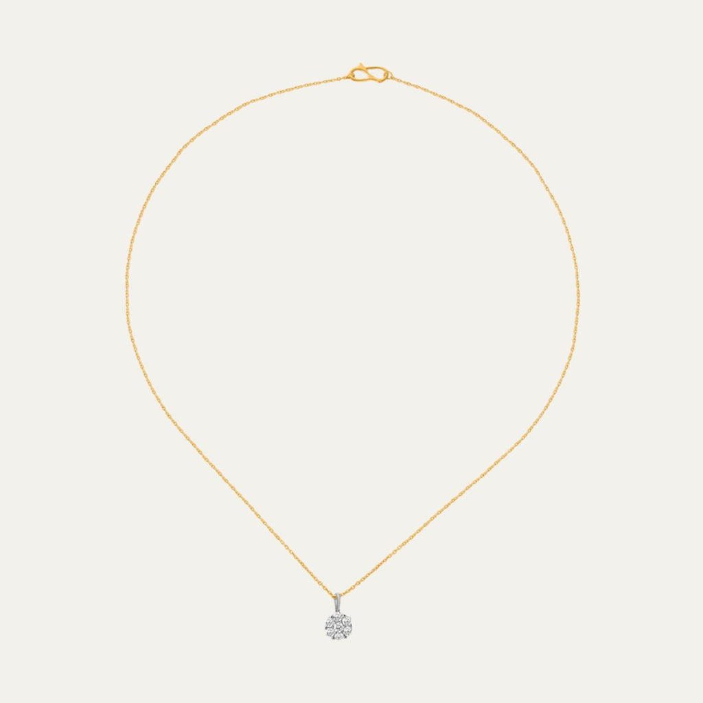 Aukera-Luminous Petals Flower Pendant