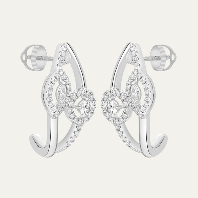 buy women lab grown diamonds aukera majestic j bali hoops