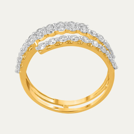 lab grown diamond modern muse ring