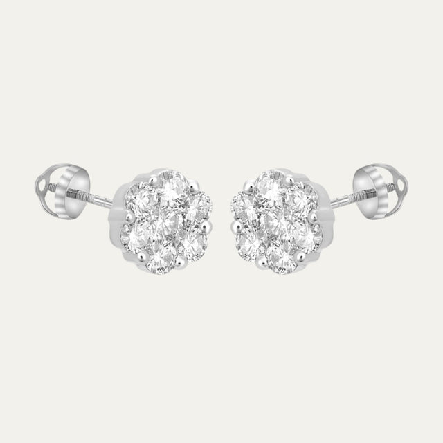 Grown Diamond Cluster Legacy Studs