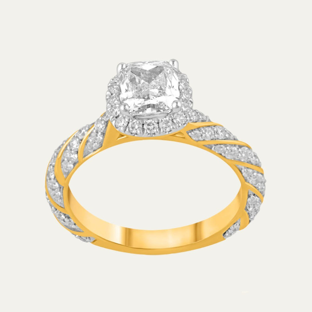lab grown diamond eternal promise ring