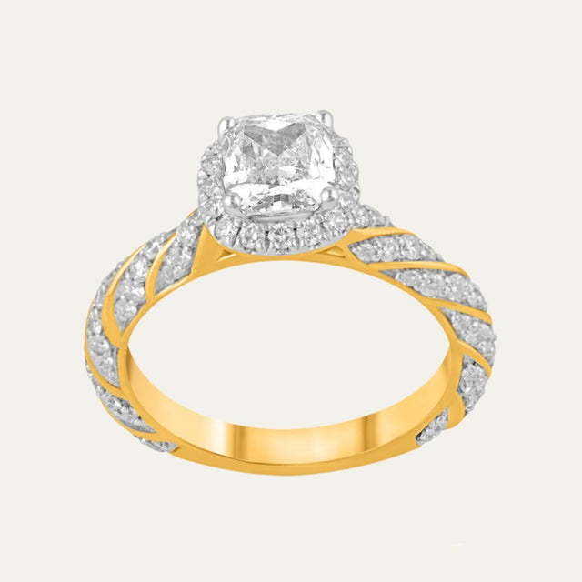 lab grown diamond eternal promise ring