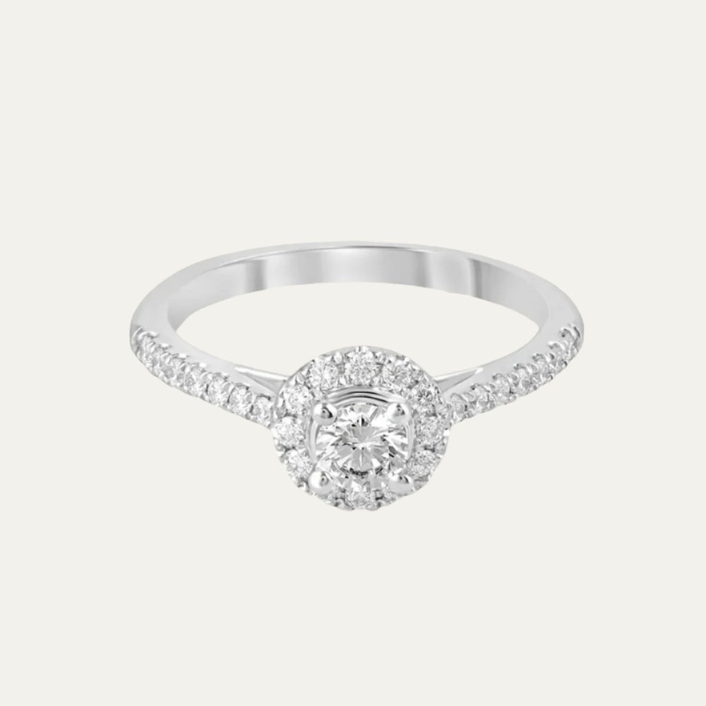 lab grown diamond ring love