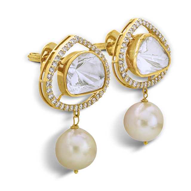AUKERA EMPYREAN POLKI EARRINGS PRICE