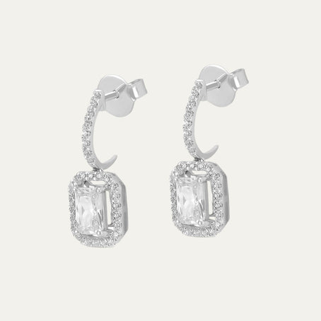 Emerald Halo Radiance Earrings Price