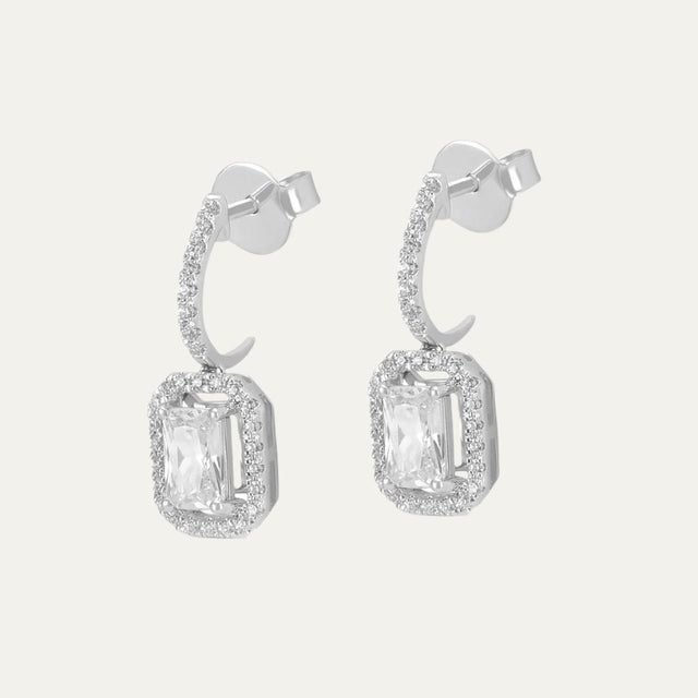 Emerald Halo Radiance Earrings Price