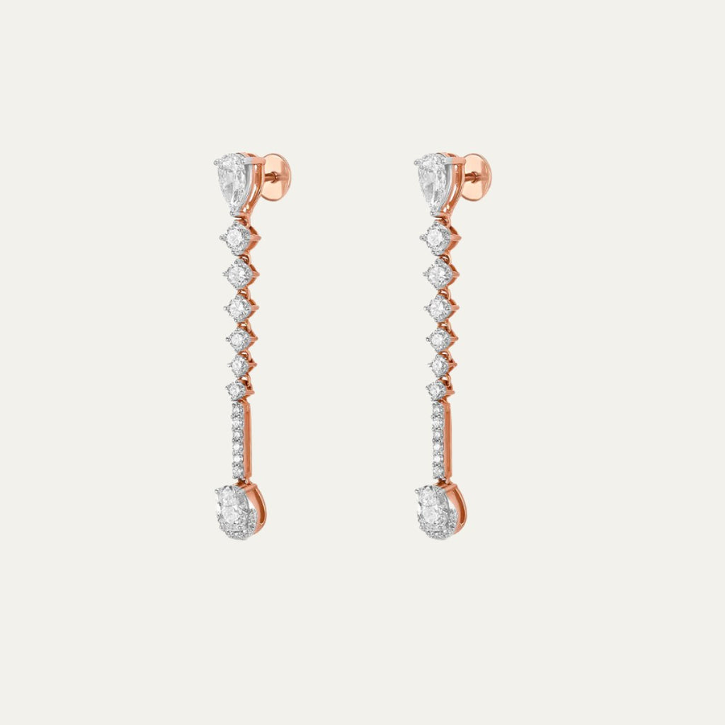 lab grown diamond party earrings