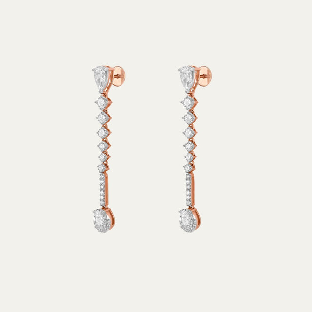 lab grown diamond party earrings