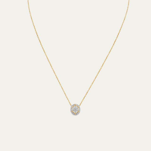 Aukera Rose Gold Stellar Pendant