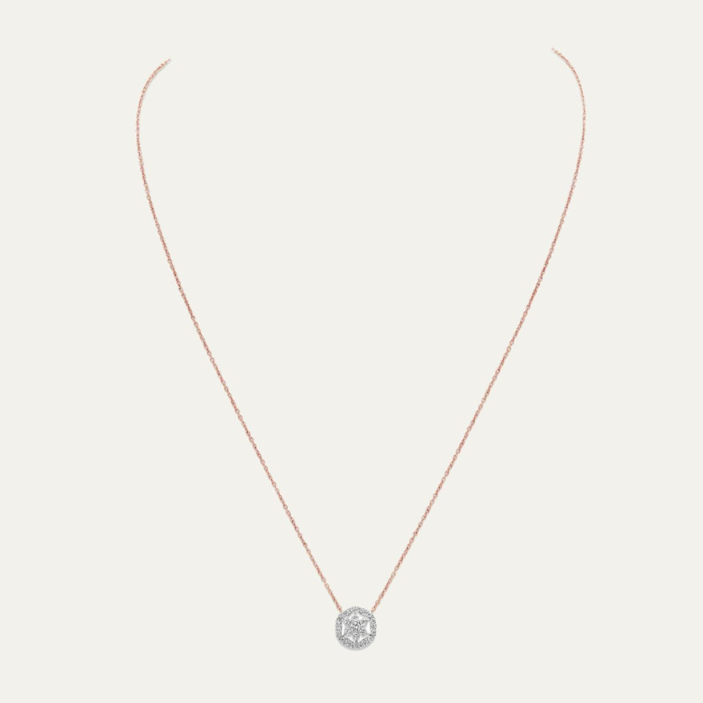 buy women lab grown diamonds aukera luna halo pendant