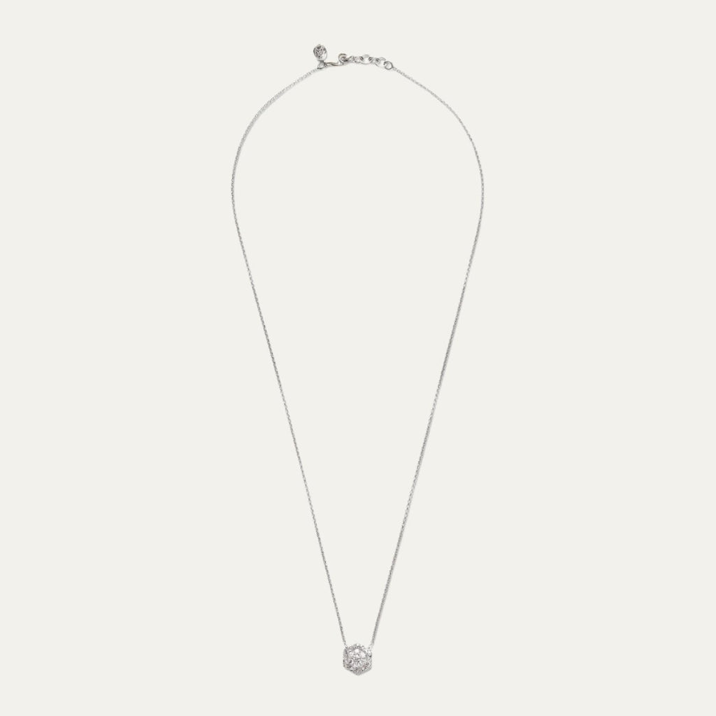 buy women lab grown diamonds aukera rosy radiance nakshatra hexa pendant