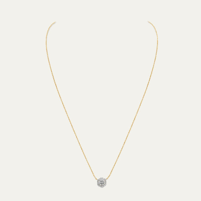 lab grown diamonds aukera rosa belle pendant